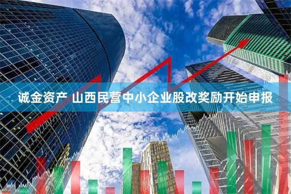 诚金资产 山西民营中小企业股改奖励开始申报